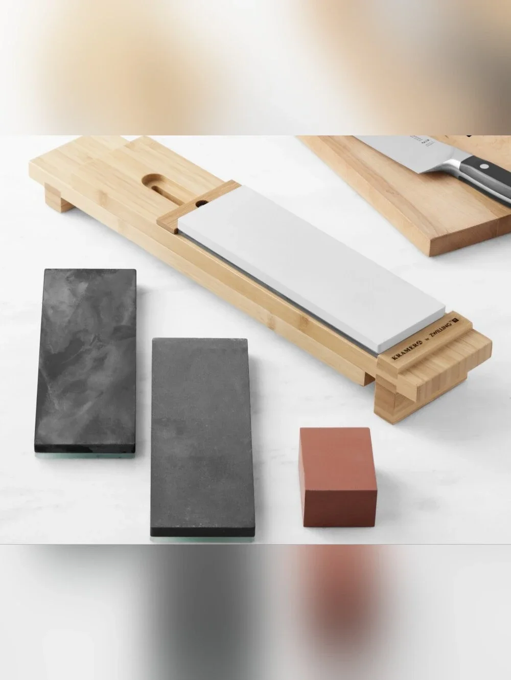 Zwilling Bob Kramer Glass Whetstone Sharpening Set, Set of 6